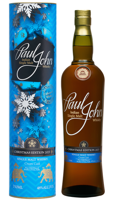 Christmas Edition 2025 - Paul John Indian Single Malt Whisky